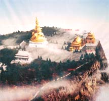 The Golden Summit of Emei Mountain